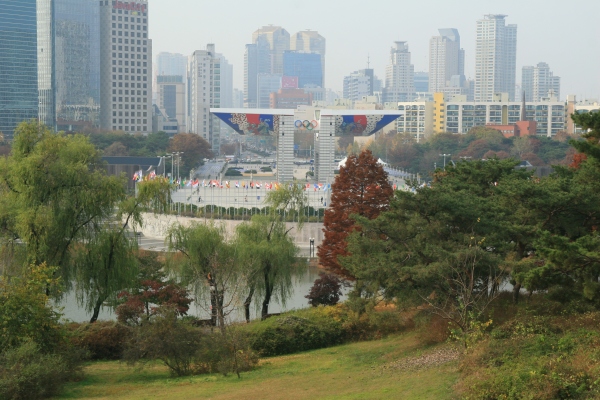 Olympic Park Seoul views