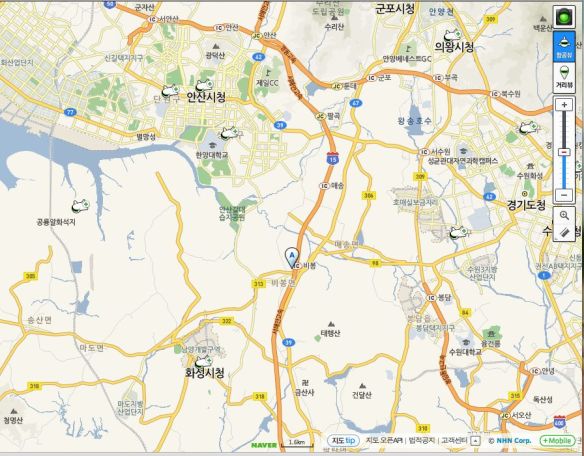 Jinju Farm Korea map